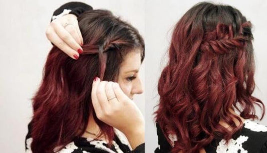 SheFav Bohemian Fishtail Braid Tutorial: The Perfect Half-Up Hairstyle