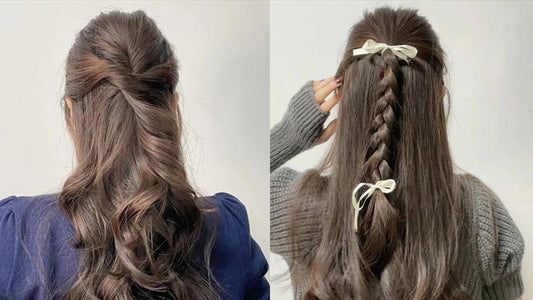 SheFav Effortless Half-Up Hairstyles for Long Hair