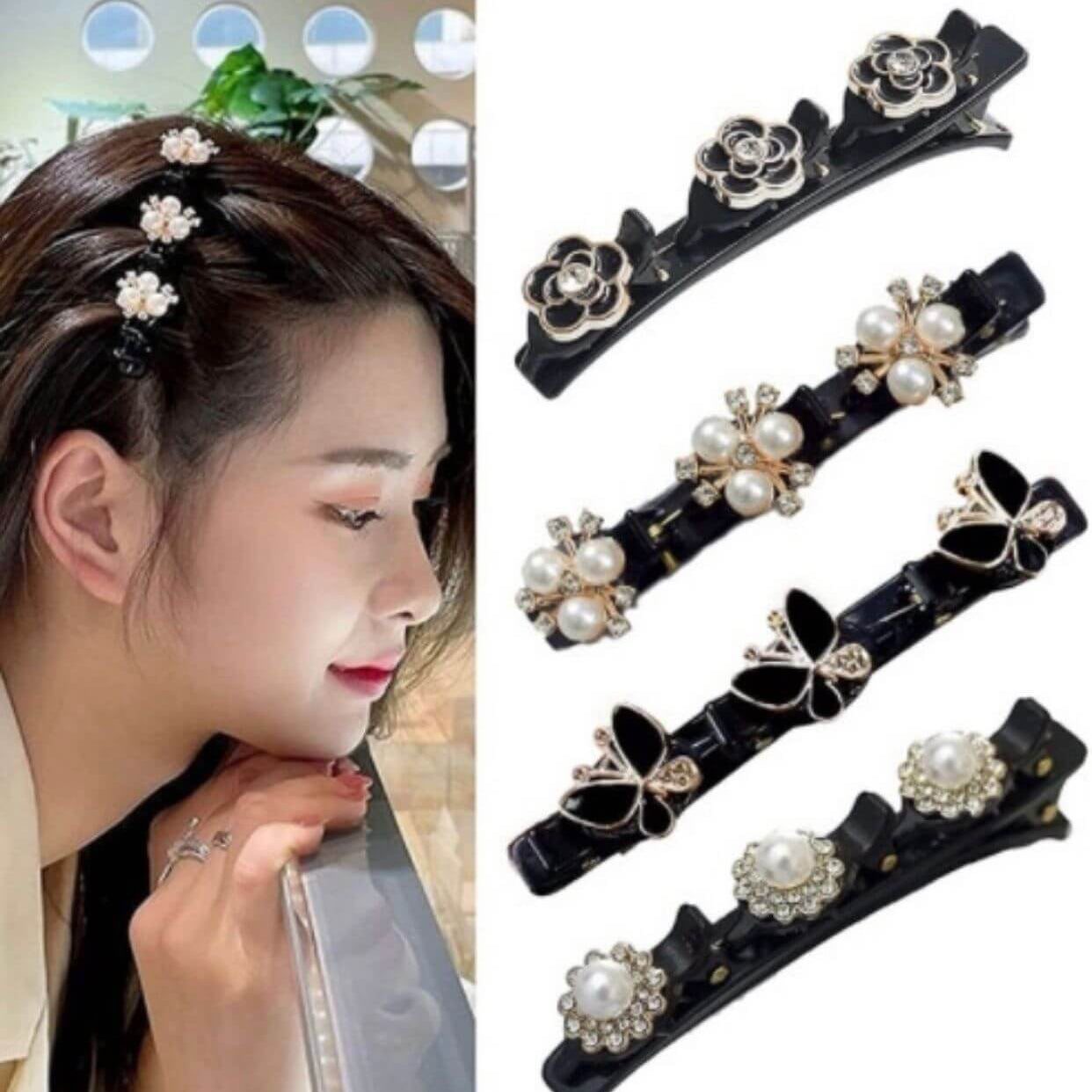 Cute Butterly Hair Claw Clips for Hair Styling Sectioning