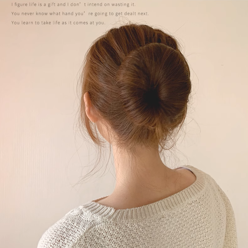 3PCs Easy Bun Hairstyle Maker Snap Roll DIY Bun Tool