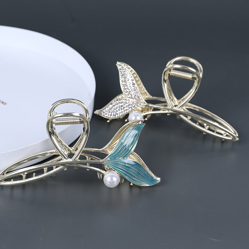 Fishtail Hair Claw Clips for Women