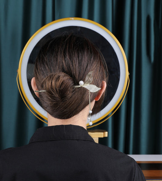 Bun Head Hairpin Fish Tail Hair Clasp