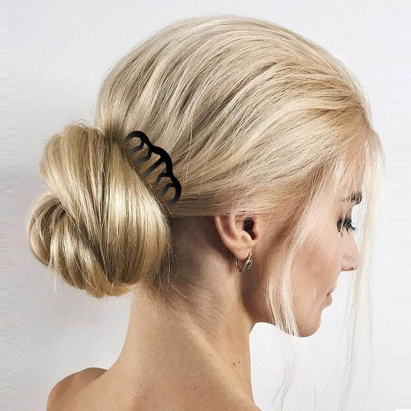 6Pcs Hair Pins Combs French Twist Updo Hairstyle Tools