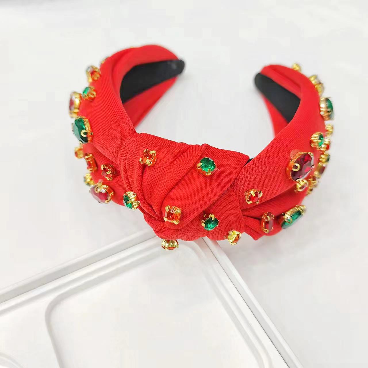 Diamond Knot Holiday Party Headband