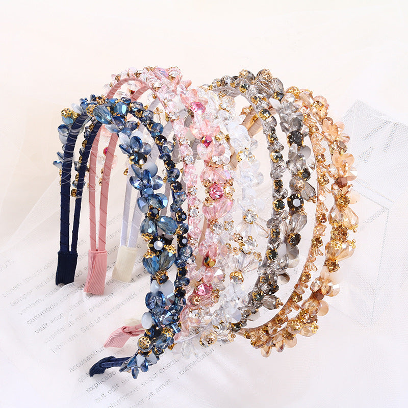 Handmade Stunning Baroque Diamond Headband - SheFav