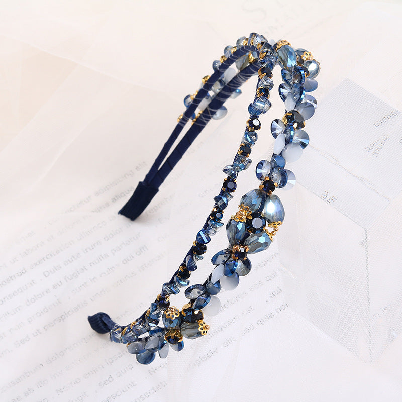 Handmade Stunning Baroque Diamond Headband - SheFav