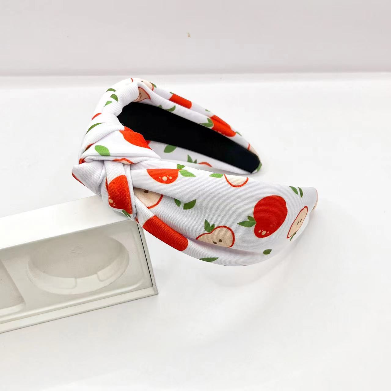 Pumpkin Print Tied Holiday Party Headband - SHEFAV