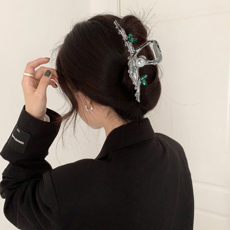 Large Size Rose Hair Claw for Thick Hair - SHEFAV