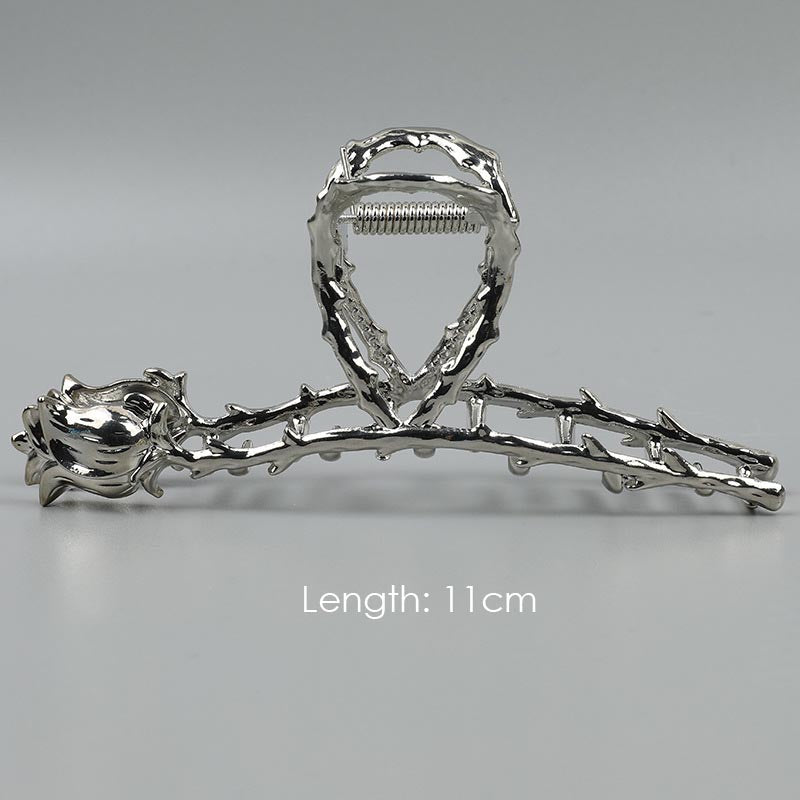 Large Size Rose Hair Claw for Thick Hair - SHEFAV