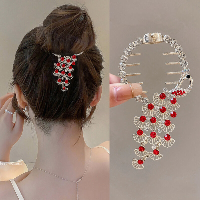 Peacock Easy Bun Hairstyle Maker DIY Bun Tool-SheFav