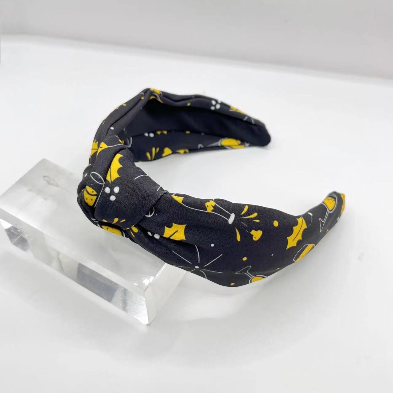 Pumpkin Printed Tied Headband - SHEFAV