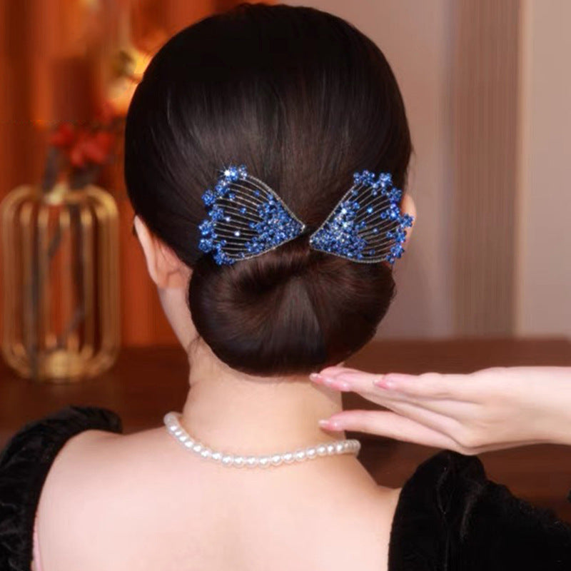 Handmade Diamond Easy Updo Hairstyle Tool Twist Clips