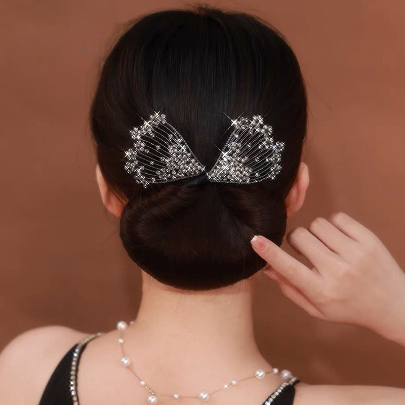Handmade Diamond Easy Updo Hairstyle Tool Twist Clips