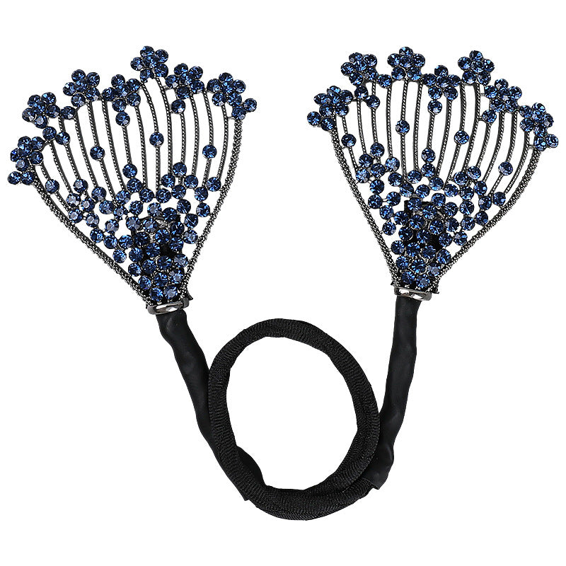 Handmade Diamond Easy Updo Hairstyle Tool Twist Clips