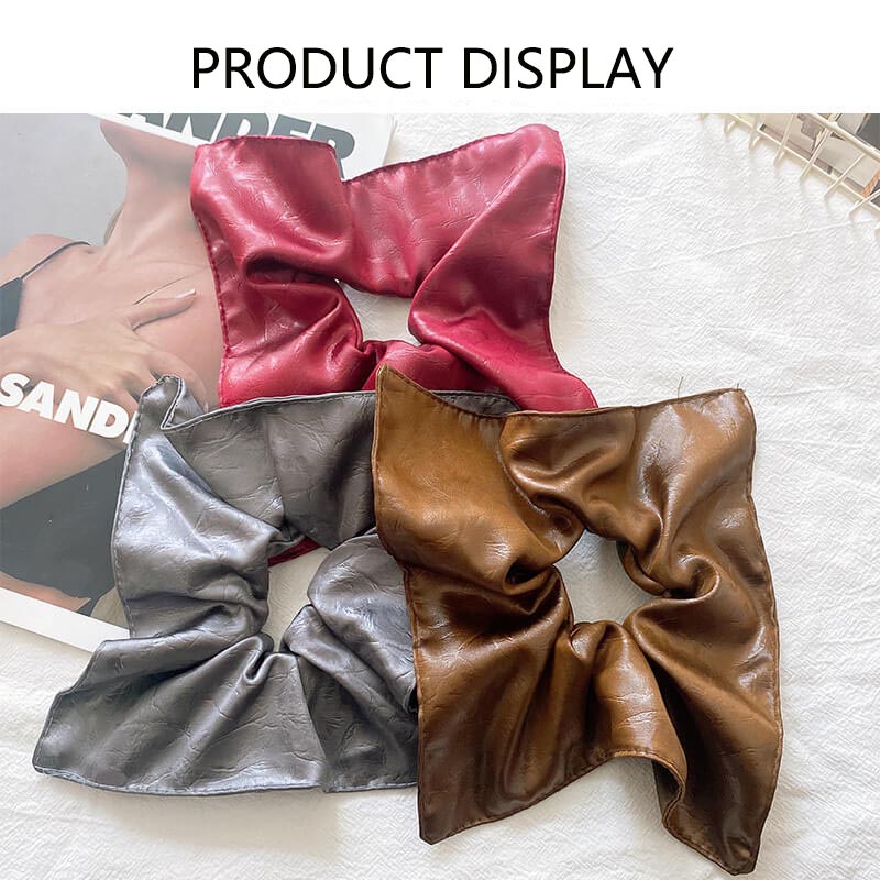 Square High Elastic Hair Tie Updo Scrunchies