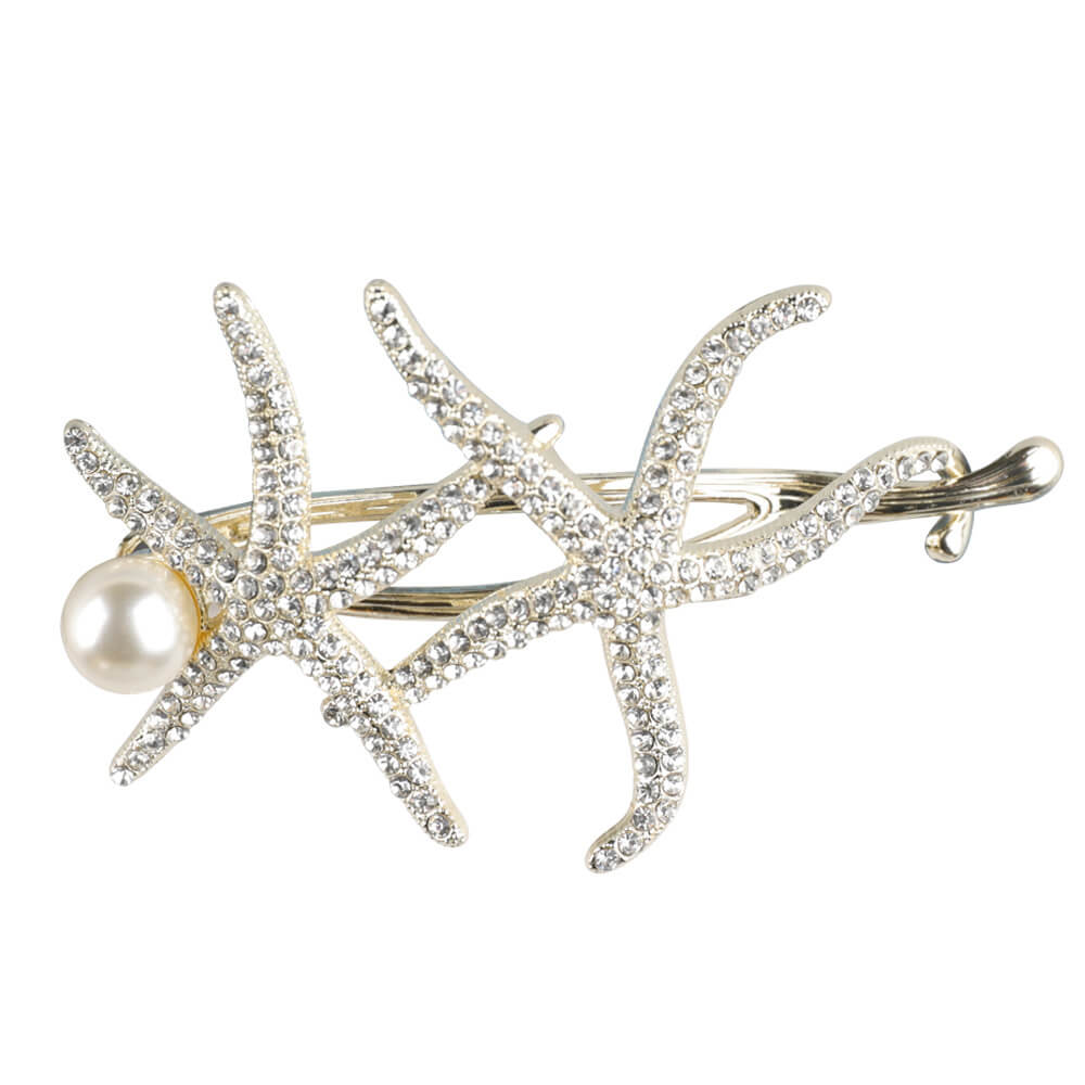 Starfish Pearl Easy Updo Hair Twist Clips
