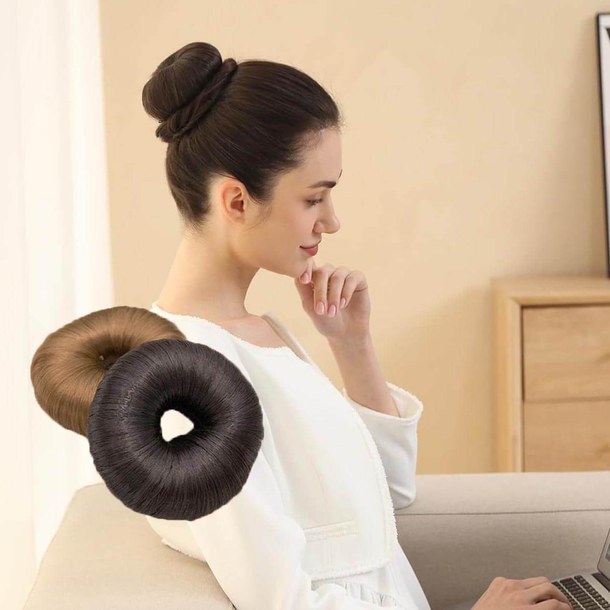 Donut Hair Bun Makers Hair Styling Accessories