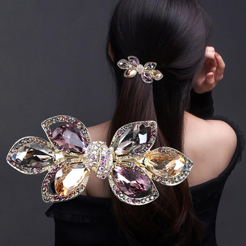 Stylish Crystal Diamond Hair Clip