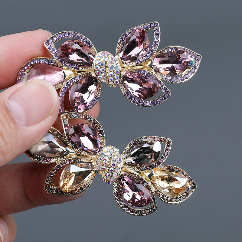 Stylish Crystal Diamond Hair Clip
