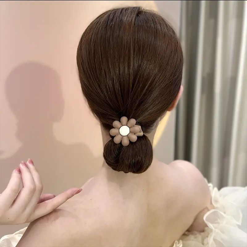 Smile Flower Elastic Hair Bands Scrunchies for Hair - SHEFAV