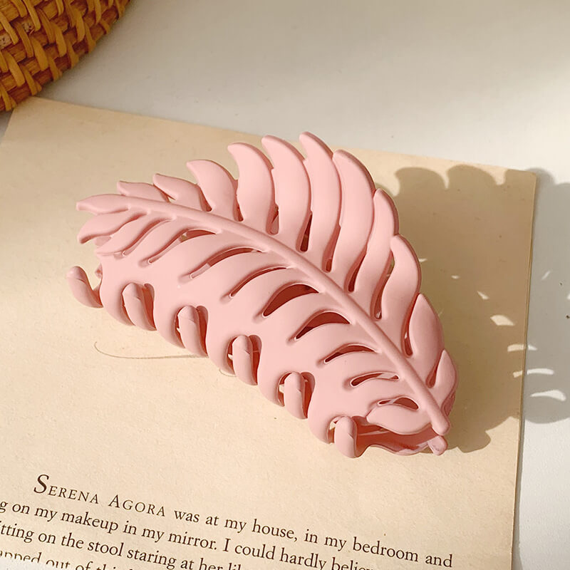 Vintage French Leaves Hair Claw Clips