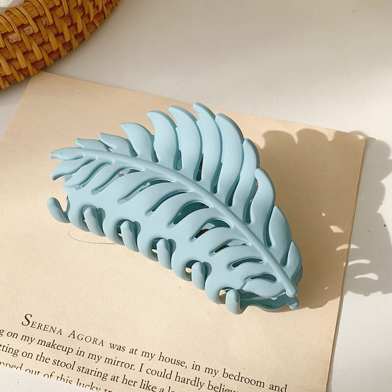 Vintage French Leaves Hair Claw Clips