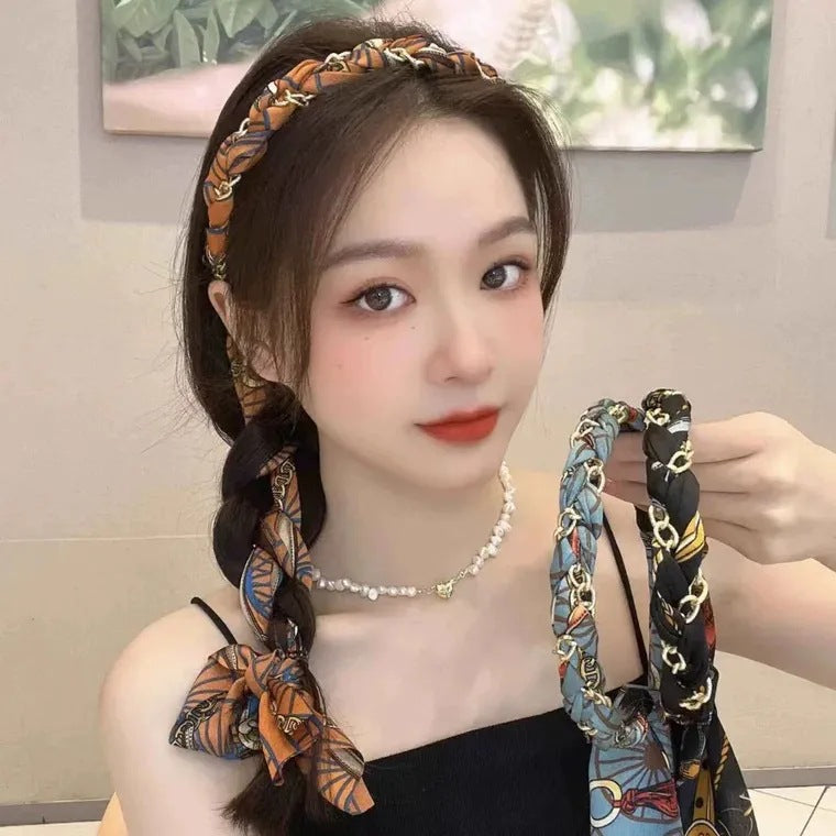 SheFav Vintage Handmade Hair Tie Hair Band Headband