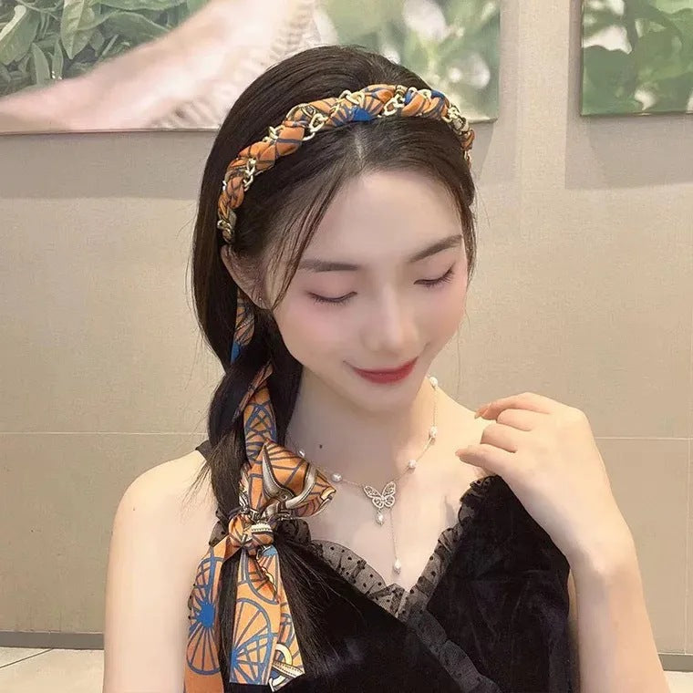 SheFav Vintage Handmade Hair Tie Hair Band Headband