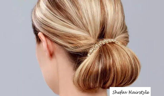 SheFav Elegant & Easy Low Twist Bun Hairstyle Tutorial