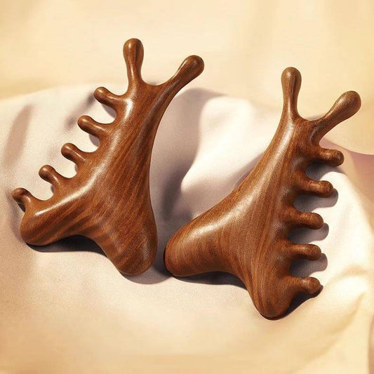 SheFav Versatile Natural Sandalwood Massage Comb