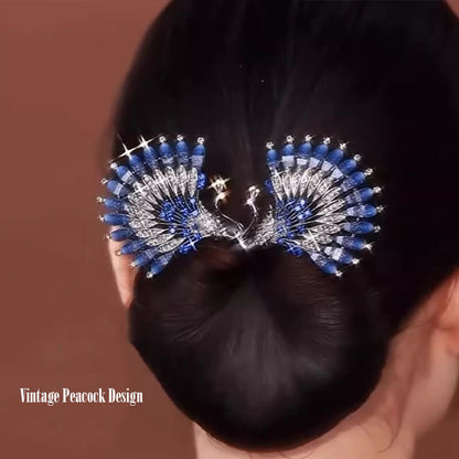 Peacock Easy Updo Hairstyle Tool Twist Hair Clips