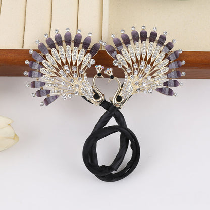 Peacock Easy Updo Hairstyle Tool Twist Hair Clips