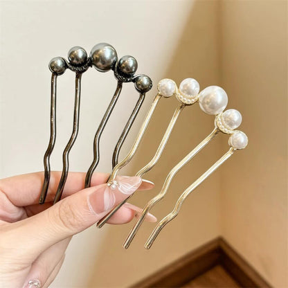 Pear Hair Pins Combs French Twist Updo Tools