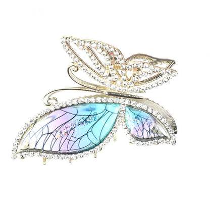 SheFav Diamond Butterfly Hair Claw Clips