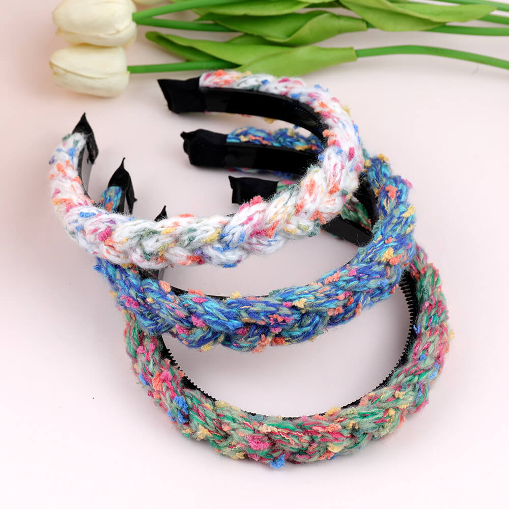 Handmade Mixed Color Woven headband