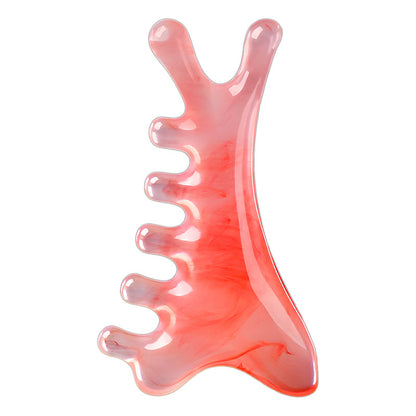 SheFav Multifunctional Natural Resin Massage Combs
