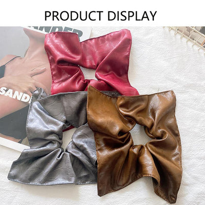 Square High Elastic Hair Tie Updo Scrunchies