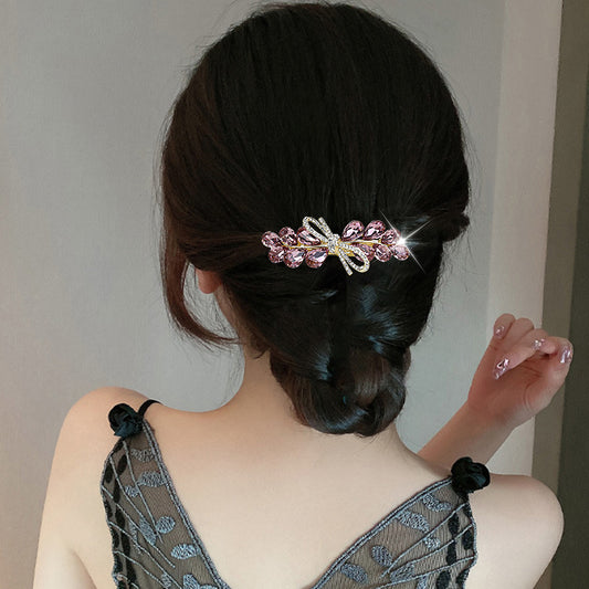 Stylish Crystal Spring Hair Clips