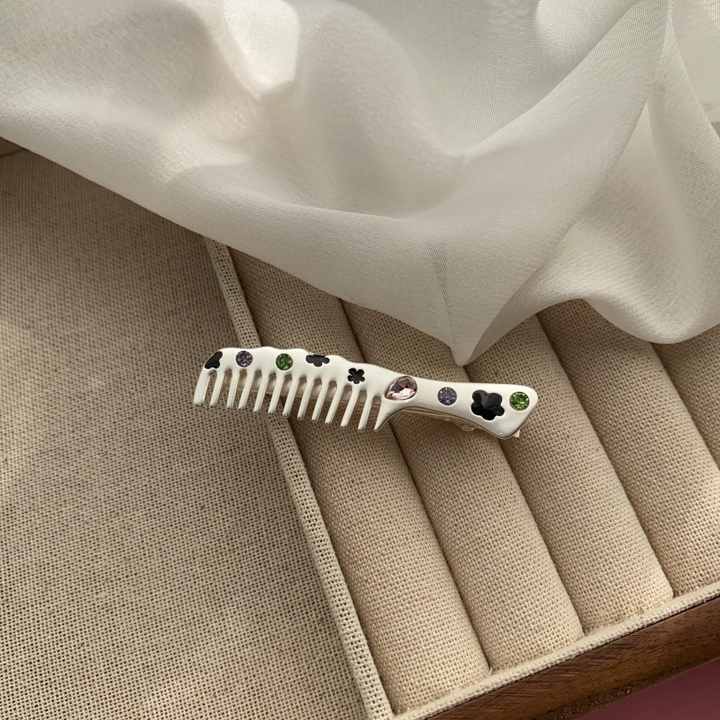 SheFav Sweet Fork Girl Bangs Clips Side Hair Clips
