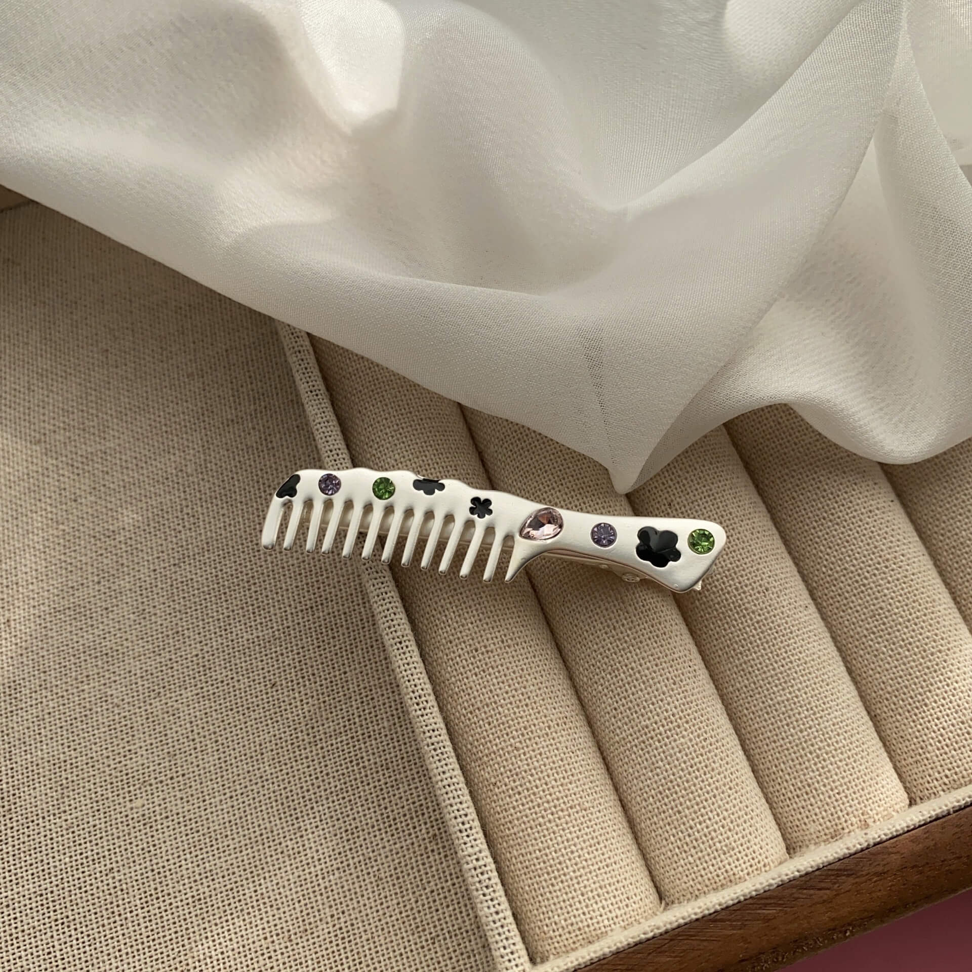 SheFav Sweet Fork Girl Bangs Clips Side Hair Clips