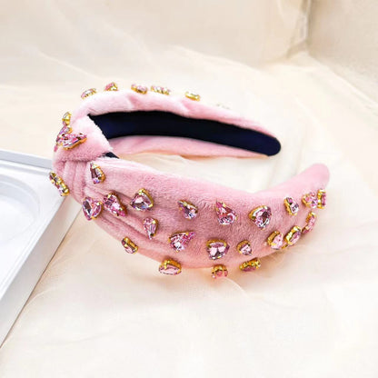 Stunning Handmade Crtstal Tied Headband - SHEFAV